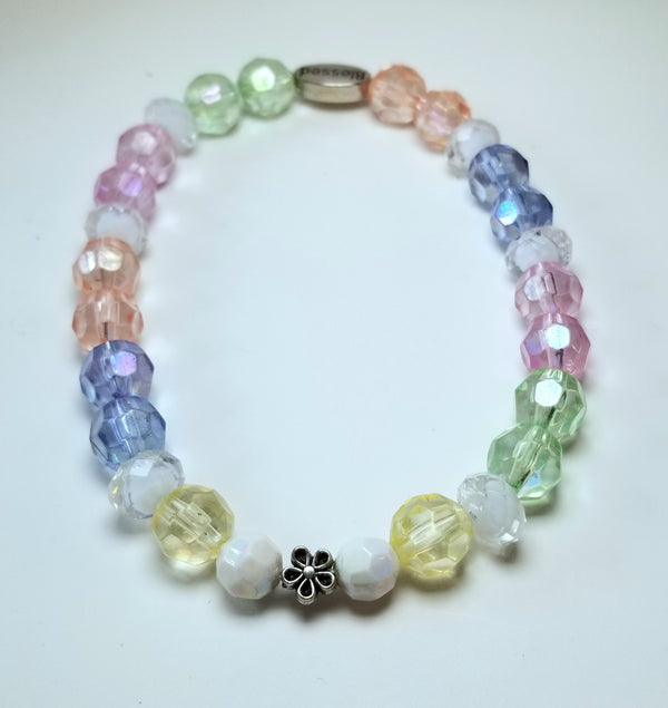 Multi Colored Beaded Anklet